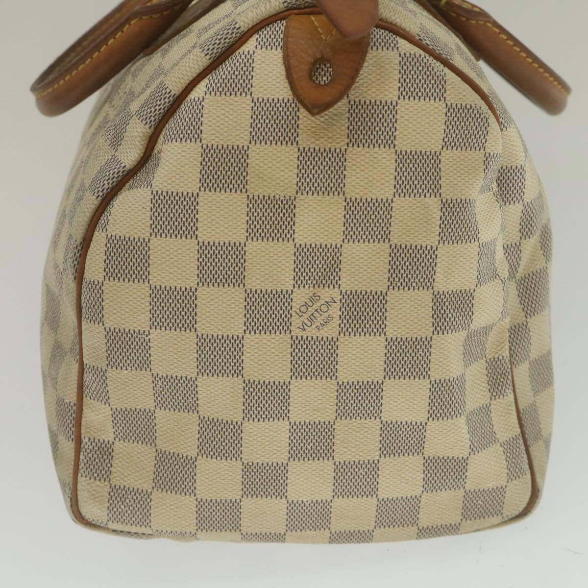 LOUIS VUITTON Damier Azur Speedy 30 Hand Bag N41533 LV hs959