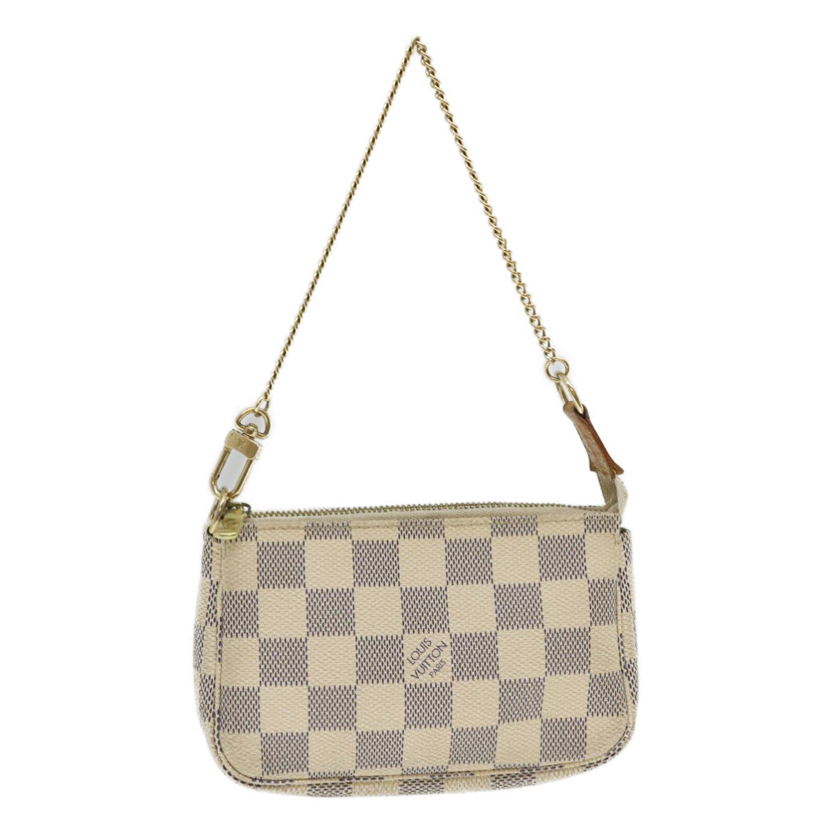 LOUIS VUITTON Damier Azur Mini Pochette Accessoires Pouch N58010 LV hs977