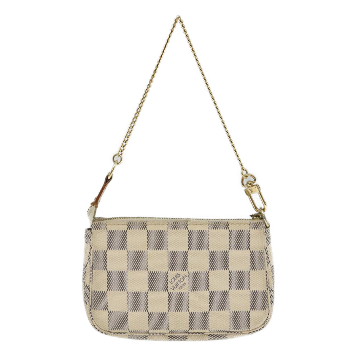 LOUIS VUITTON Damier Azur Mini Pochette Accessoires Pouch N58010 LV hs977