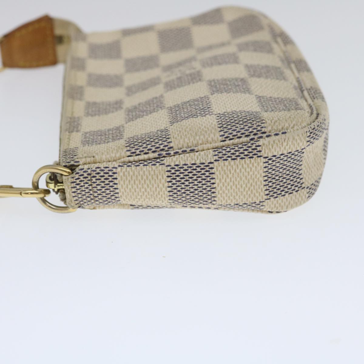 LOUIS VUITTON Damier Azur Mini Pochette Accessoires Pouch N58010 LV hs977