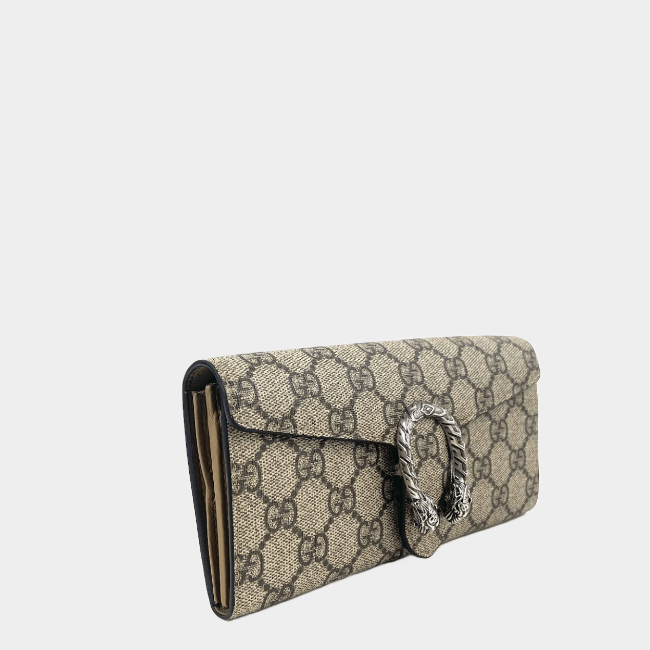 Luxury Gucci Dionysus Mini Wallet on Chain GG Supreme