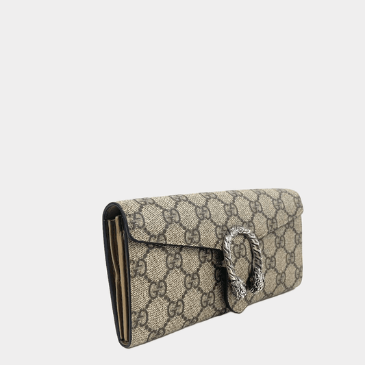 Luxury Gucci Dionysus Mini Wallet on Chain GG Supreme