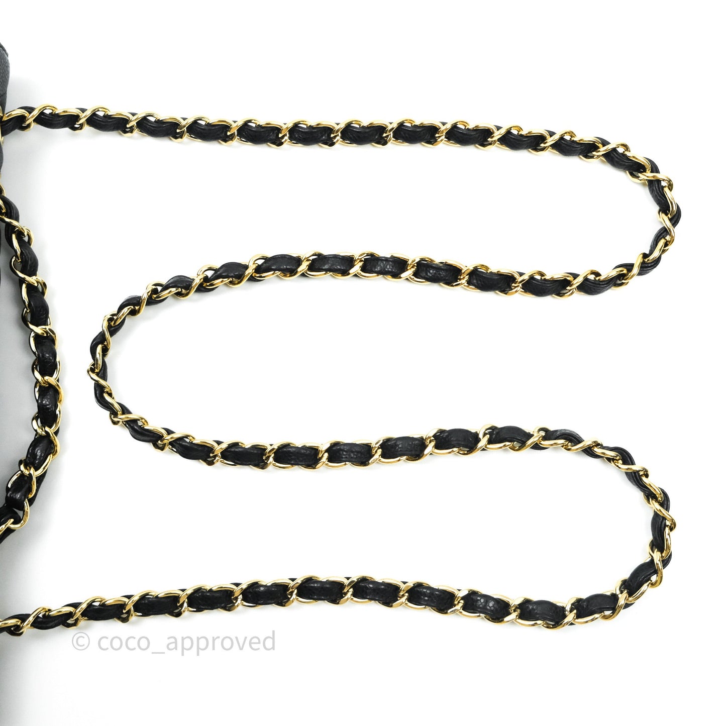 Chanel Jumbo Single Flap Black Caviar Gold Hardware⁣⁣