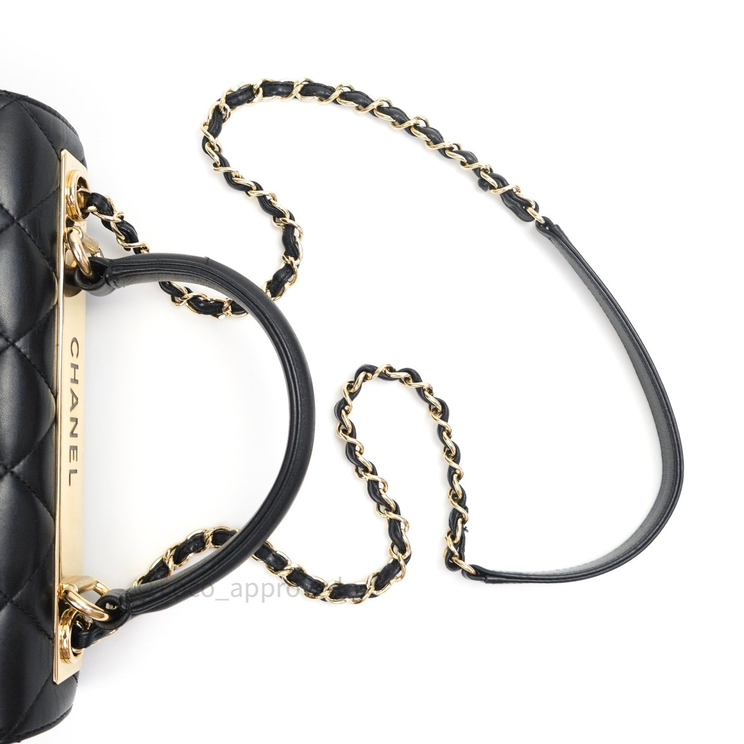 Chanel Trendy CC Small Black Lambskin Gold Hardware