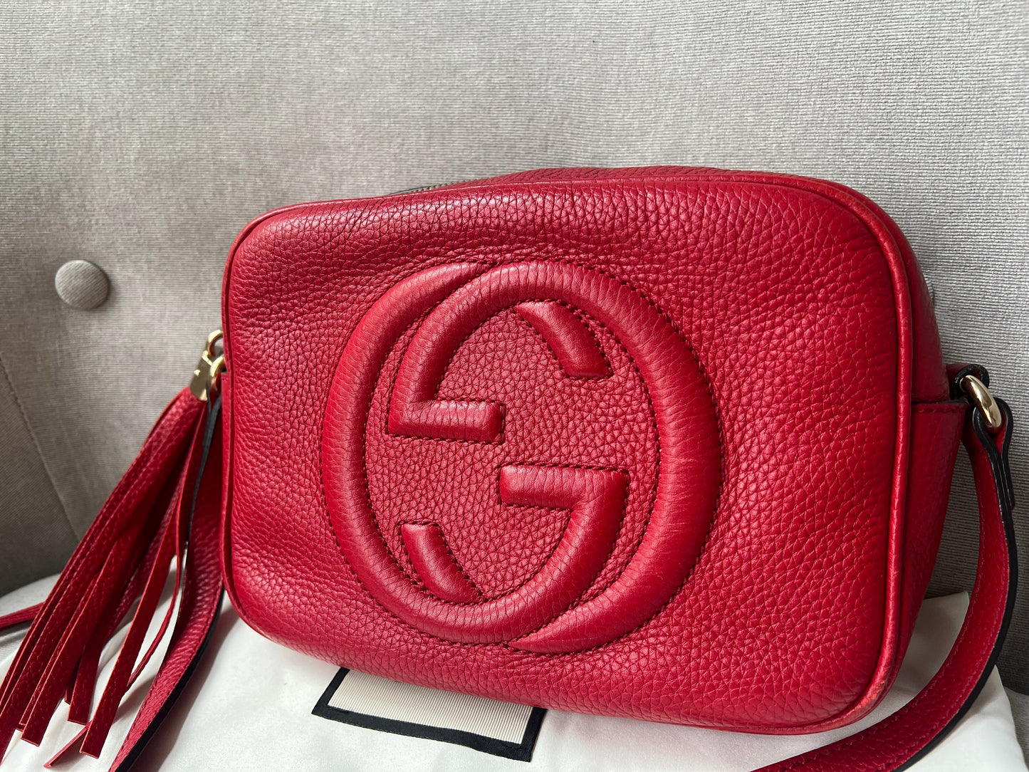 Luxury Gucci Red Soho Disco