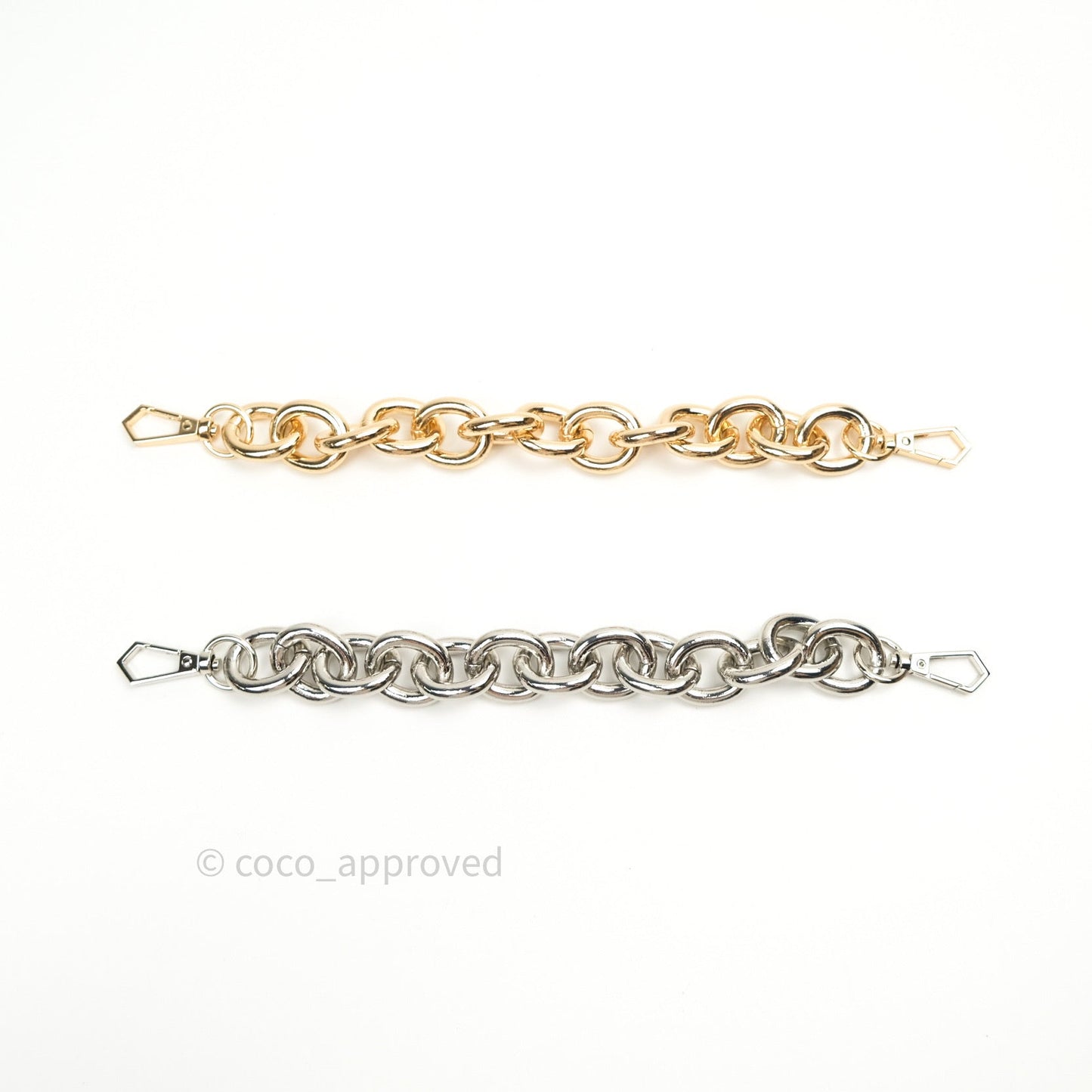 Circle Link Loop Chain (Gold)