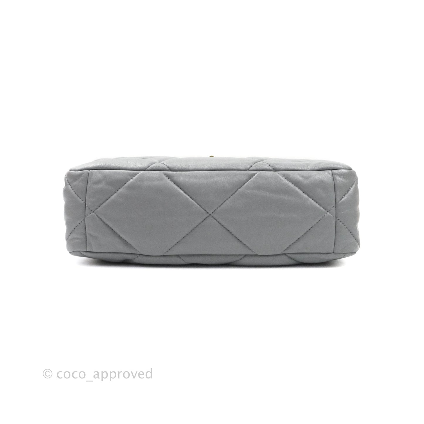 Chanel 19 Medium Grey Mixed Hardware Lambskin