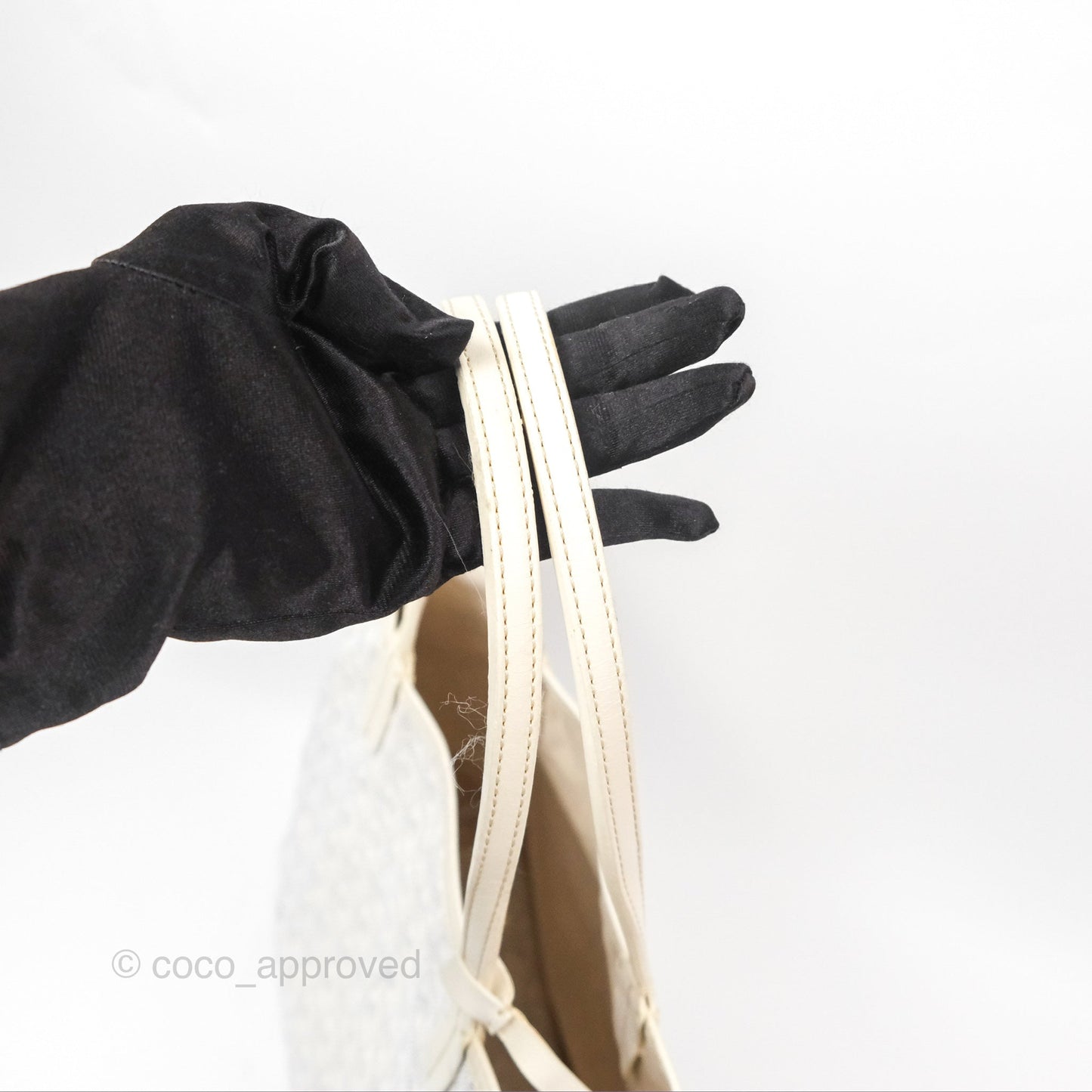 Goyard St Louis Tote PM ⁣⁣⁣⁣⁣⁣⁣⁣⁣⁣⁣⁣⁣⁣⁣⁣⁣⁣⁣⁣White Goyardine Canvas