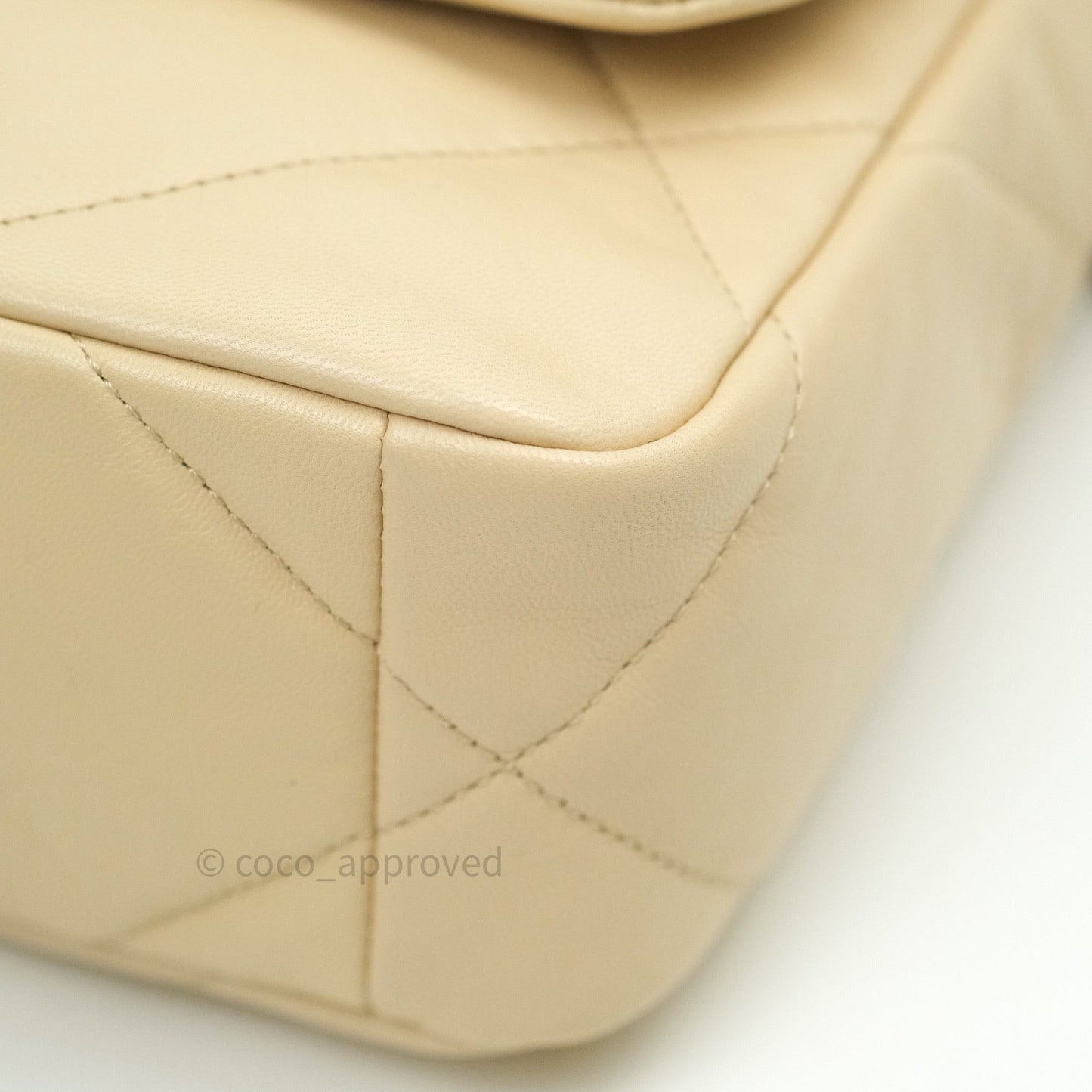 Chanel 19 Small Beige Goatskin Mixed Hardware 20A