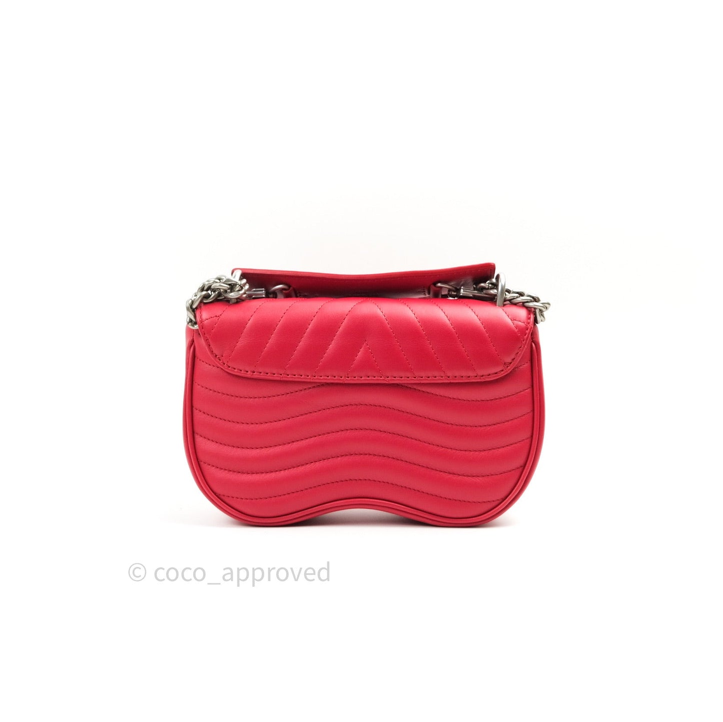 Louis Vuitton New Wave Chain Red Calfskin PM