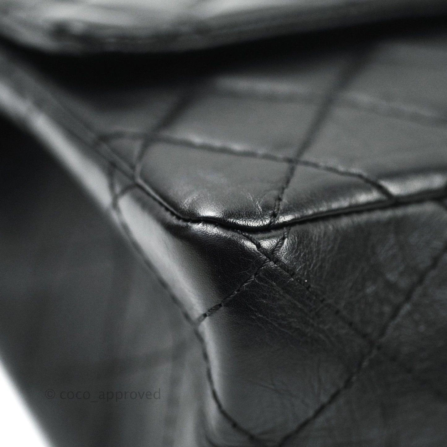 Chanel Reissue Quilted Aged Calfskin Black Ruthenium Hardware 226