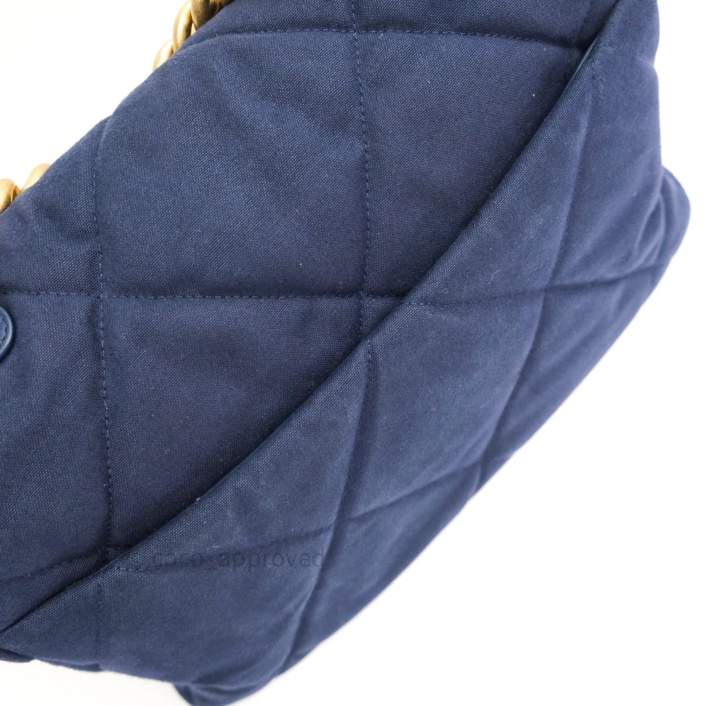 Chanel 19 Medium Canvas Navy Mixed Hardware