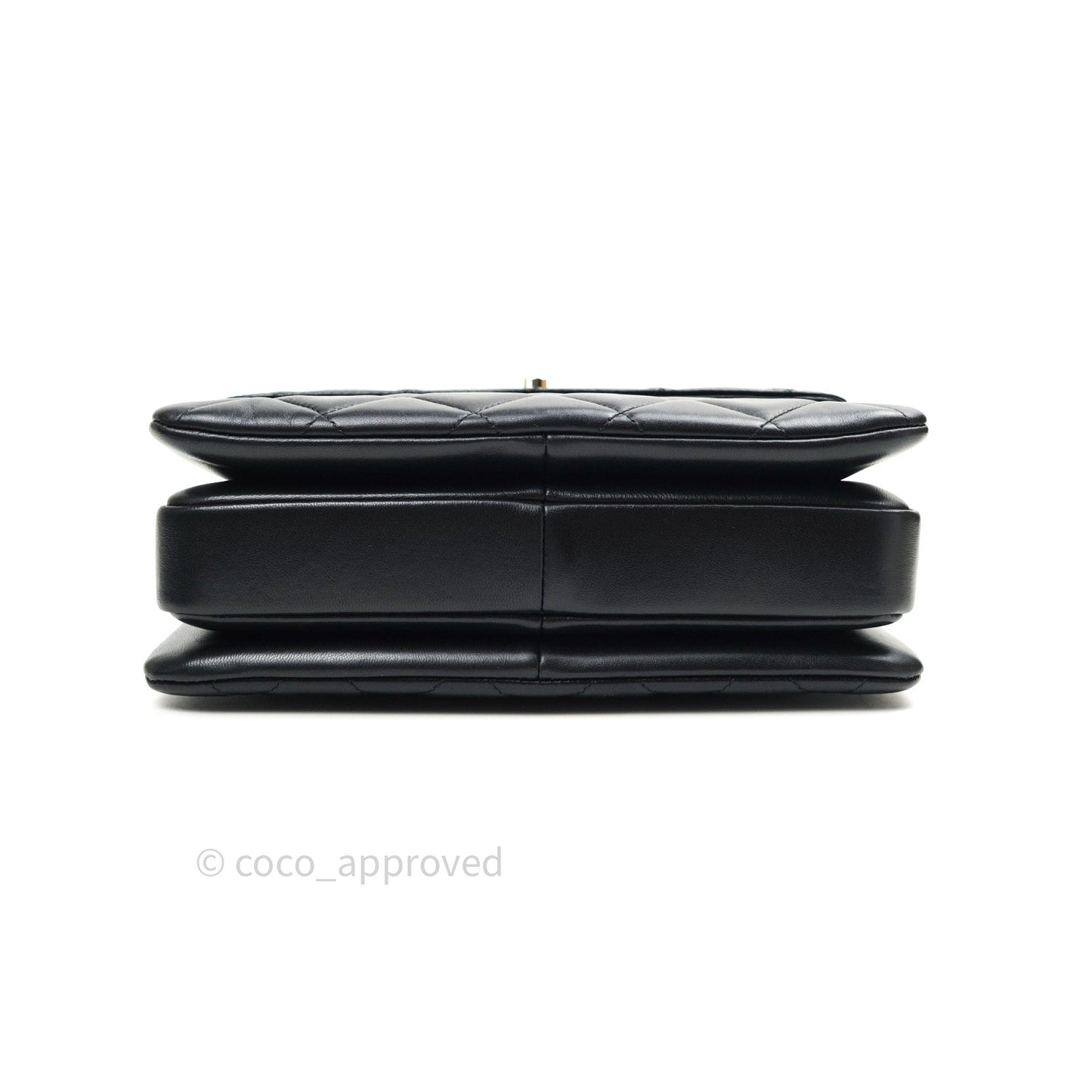Chanel Trendy CC Small Black Lambskin Gold Hardware