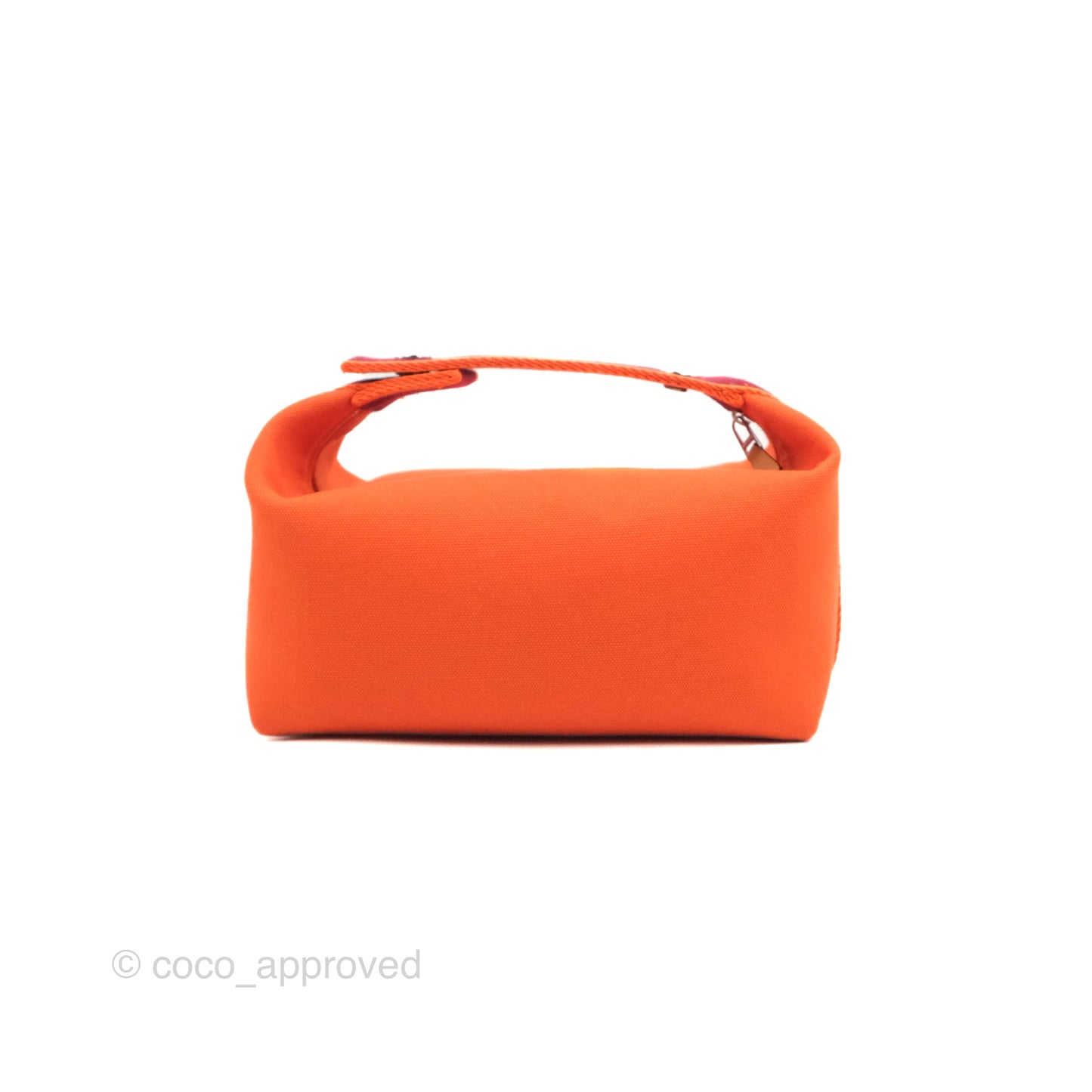 Hermès Small Bride-A-Brac Orange Feu Canvas