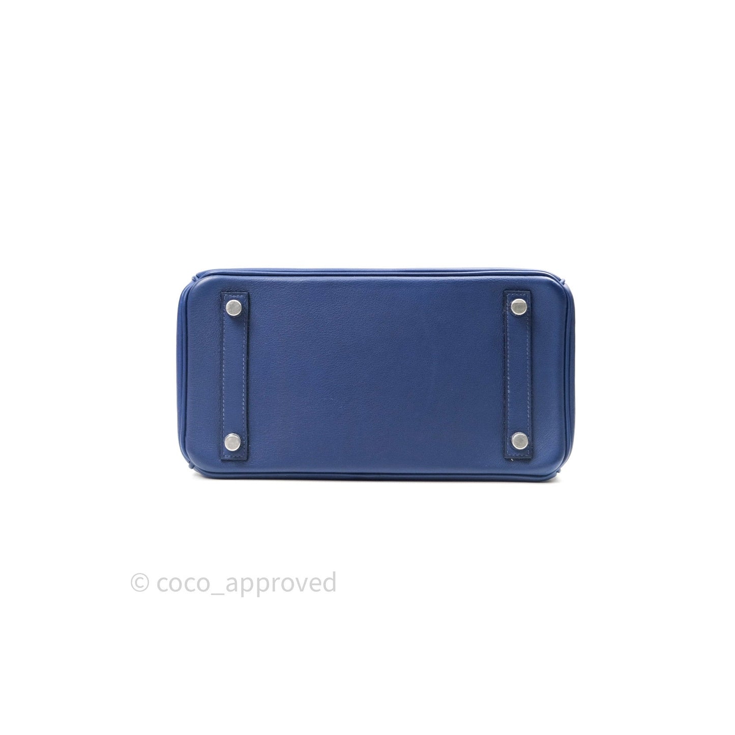 Hermès Birkin 25 Bleu Sapphir Swift Palladium Hardware