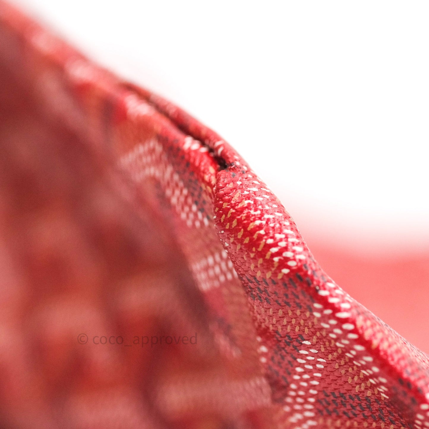 Goyard St. Louis GM Red