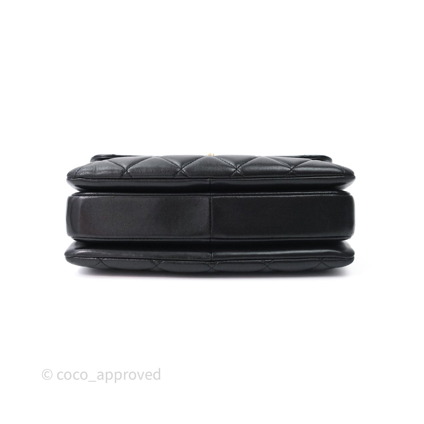 Chanel Trendy CC Small Black Lambskin Gold Hardware
