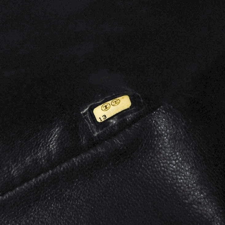 Chanel Jumbo Single Flap Black Caviar Gold Hardware⁣⁣