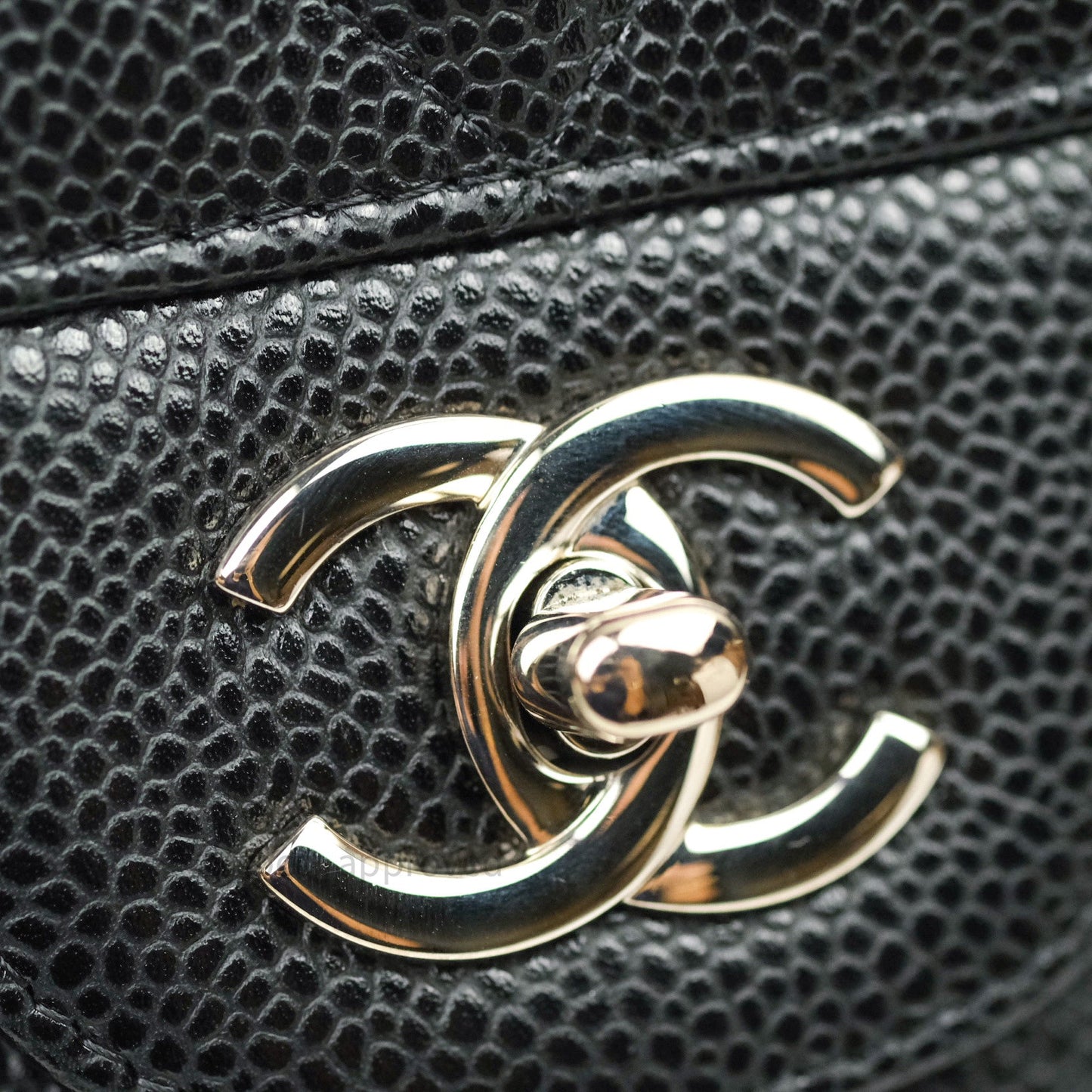 Chanel Classic Jumbo Double Flap Black Caviar Silver Hardware⁣⁣