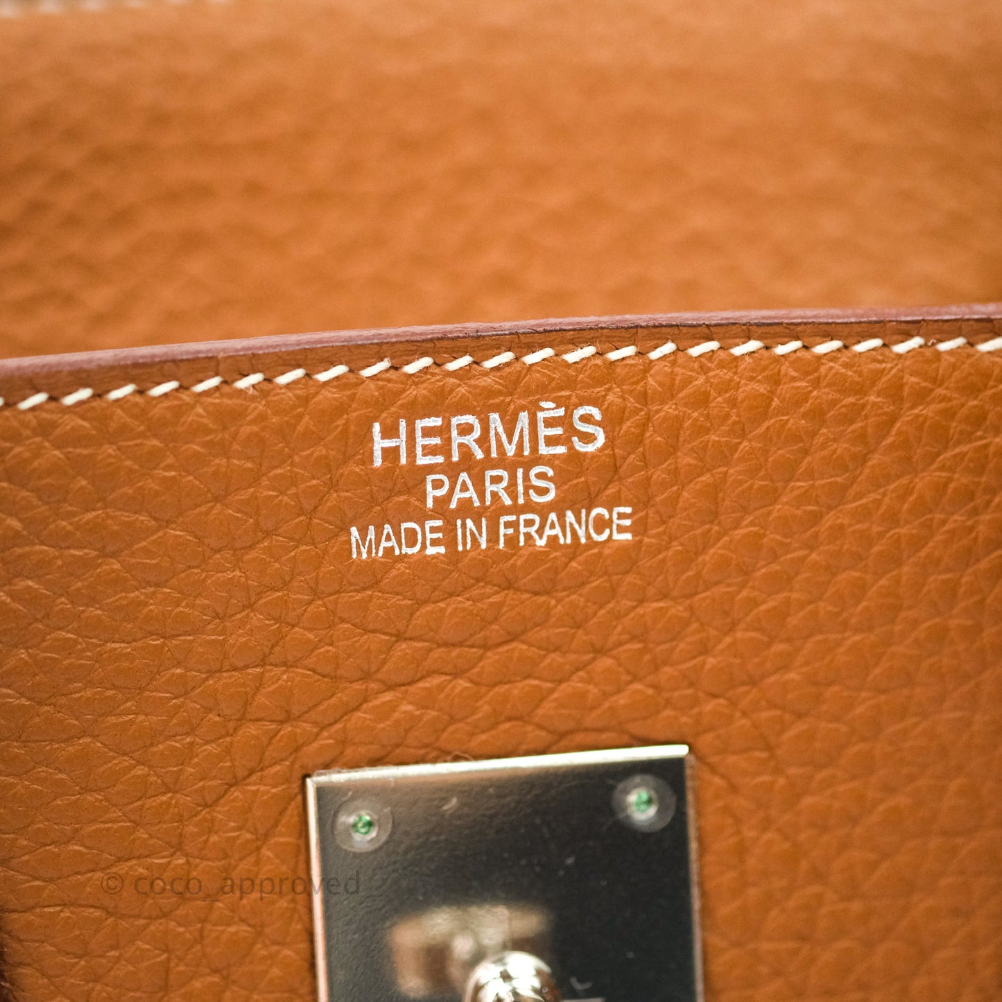 Hermès Birkin 35 Gold Togo Palladium Hardware