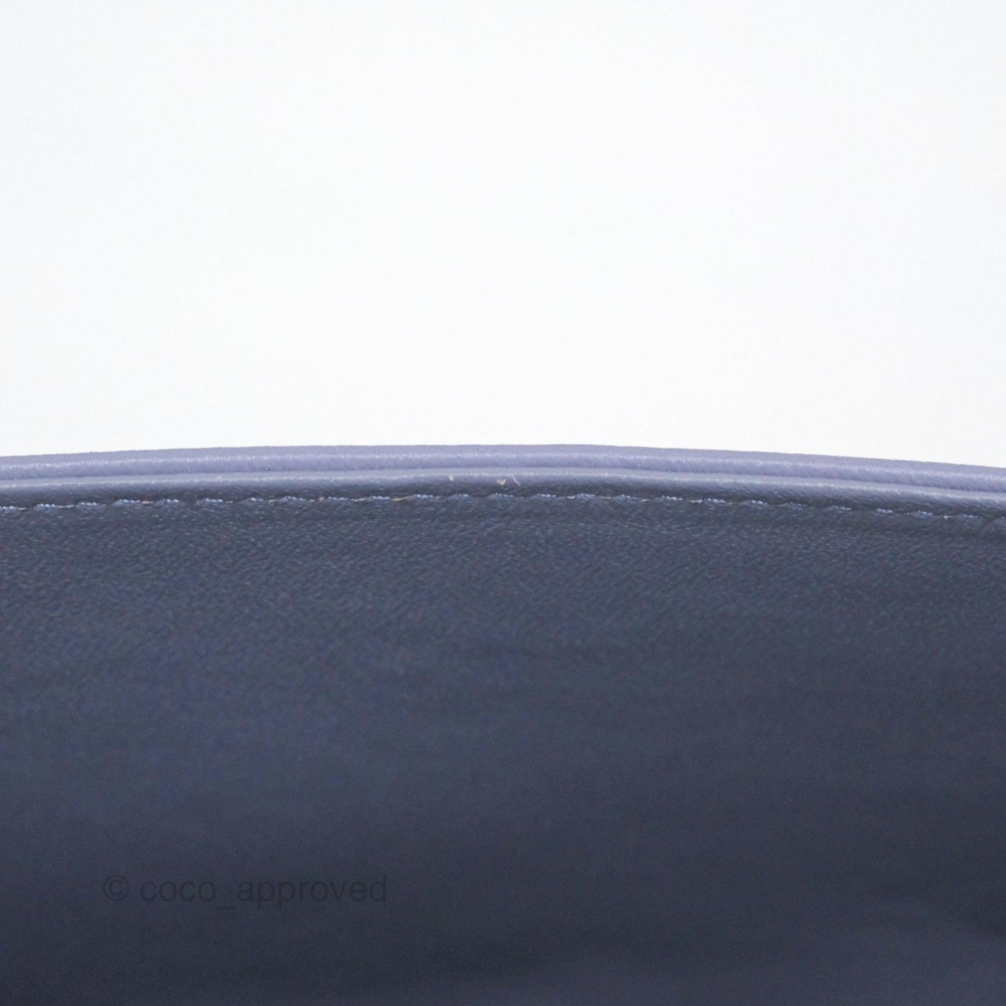Chanel Jumbo Double Flap Lavender Blue Lambskin Silver Hardware⁣⁣