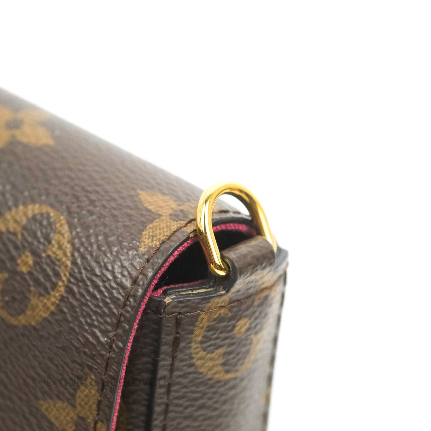 Louis Vuitton Félicie Pochette Monogram Canvas Fuchsia Pink