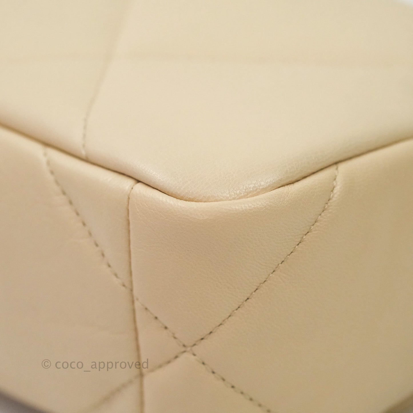 Chanel 19 Small Beige Mixed Hardware