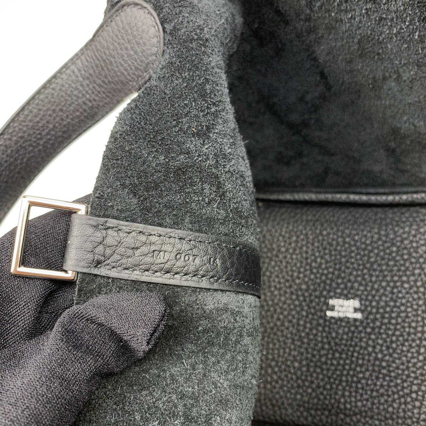 Hermès Taurillon Clemence Picotin Lock 18 PM Black Palladium Hardware