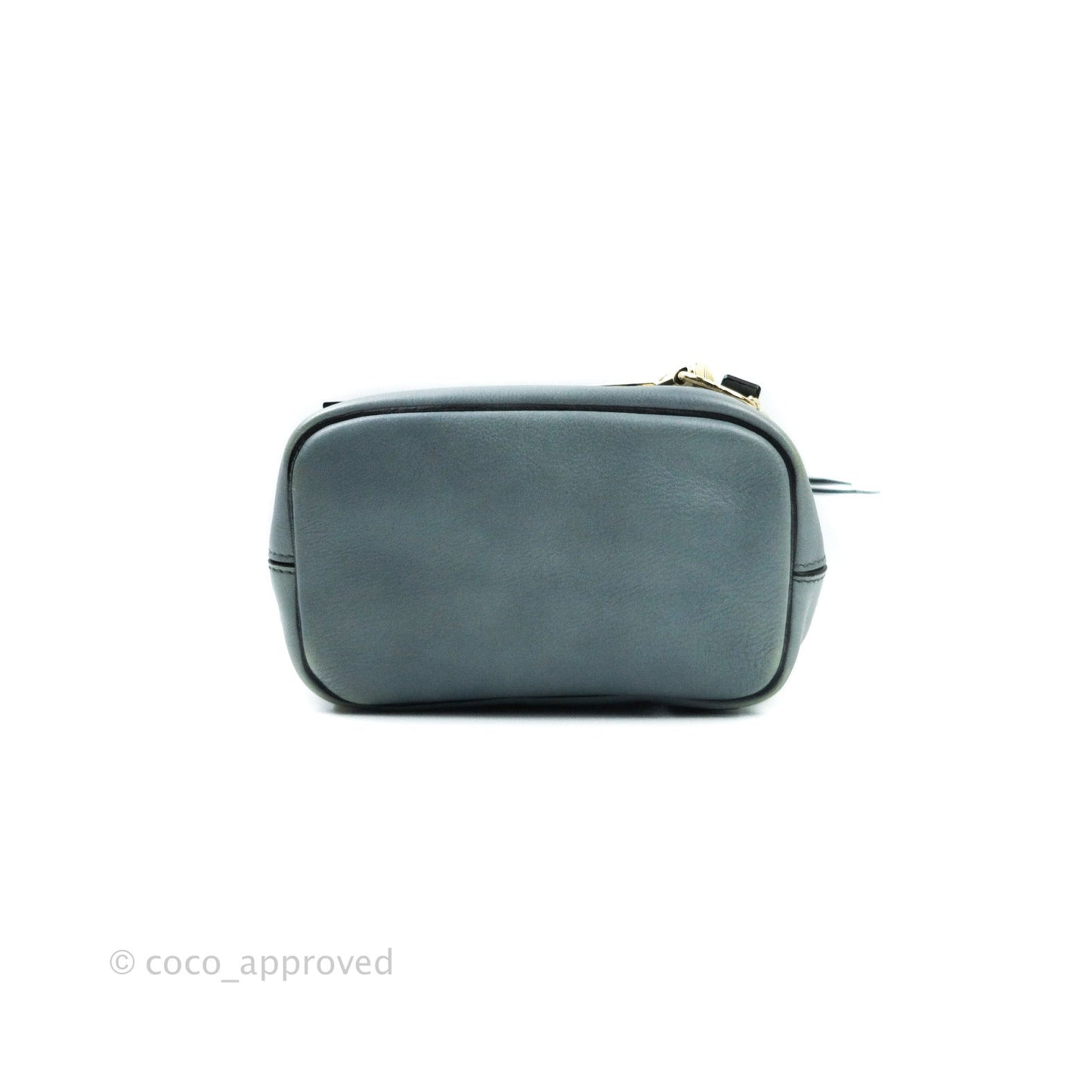 Chloé Suede Calfskin Small Faye Backpack Cloudy Blue