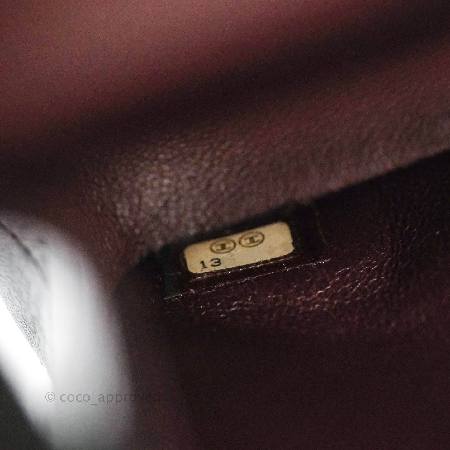 Chanel Vintage M/L Flap Black Lambskin Silver Hardware