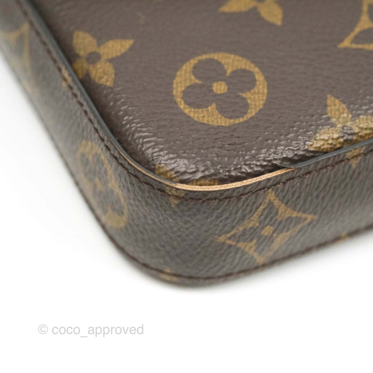Louis Vuitton Félicie Pochette Monogram Canvas Fuchsia Pink