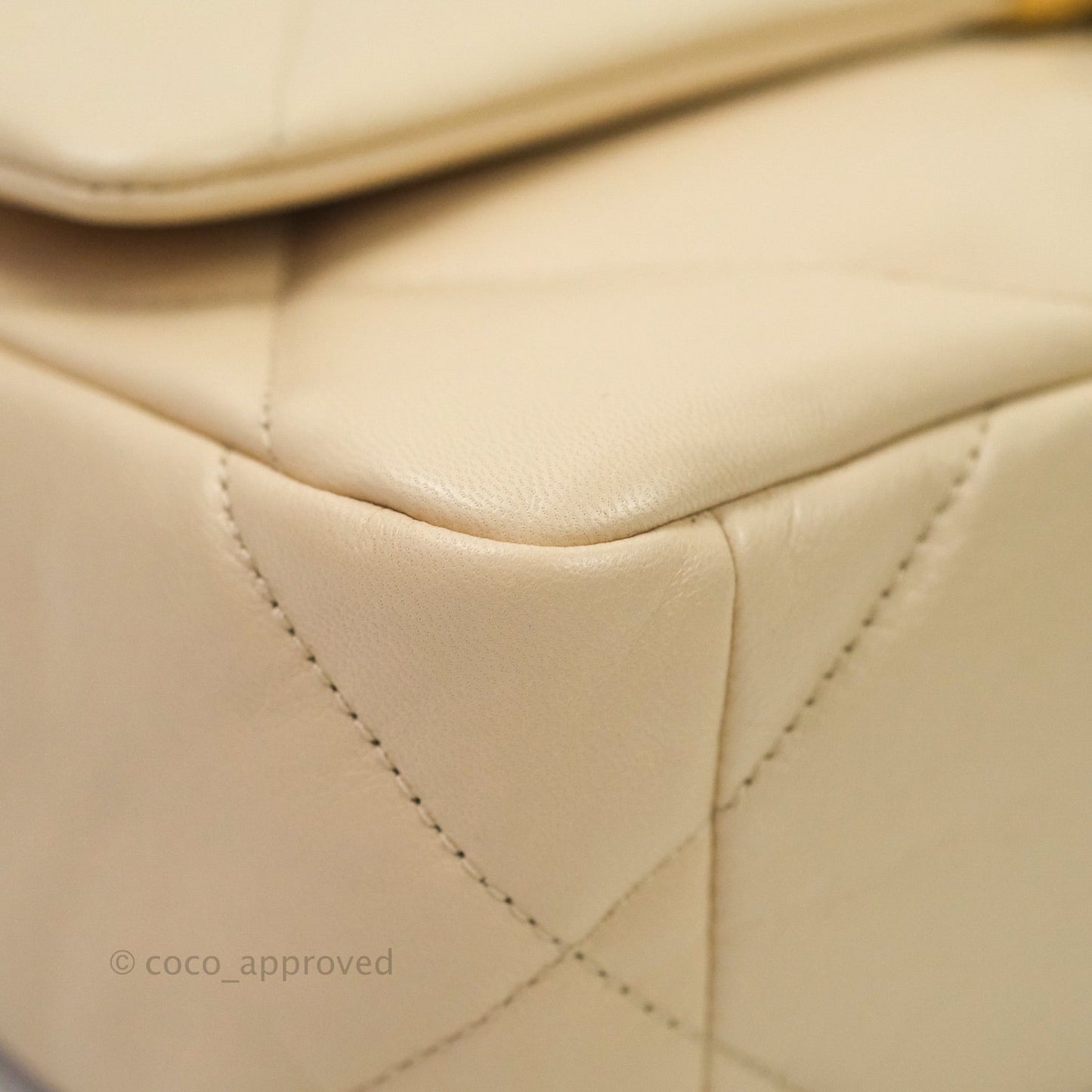 Chanel 19 Small Beige Mixed Hardware