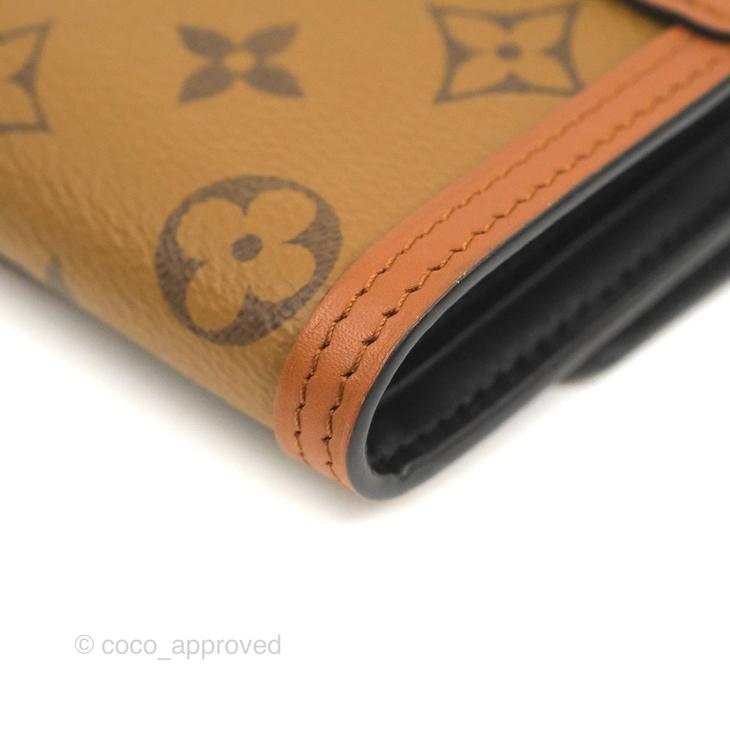 Louis Vuitton Dauphine Fold Wallet Reverse Monogram