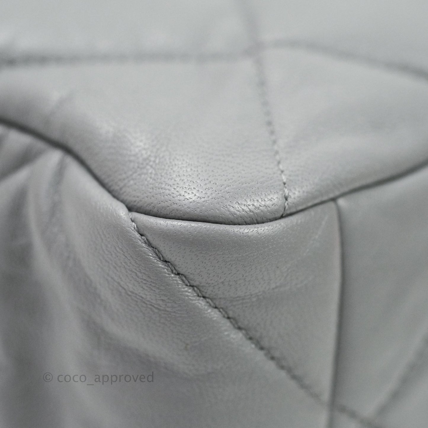 Chanel 19 Medium Grey Mixed Hardware Lambskin
