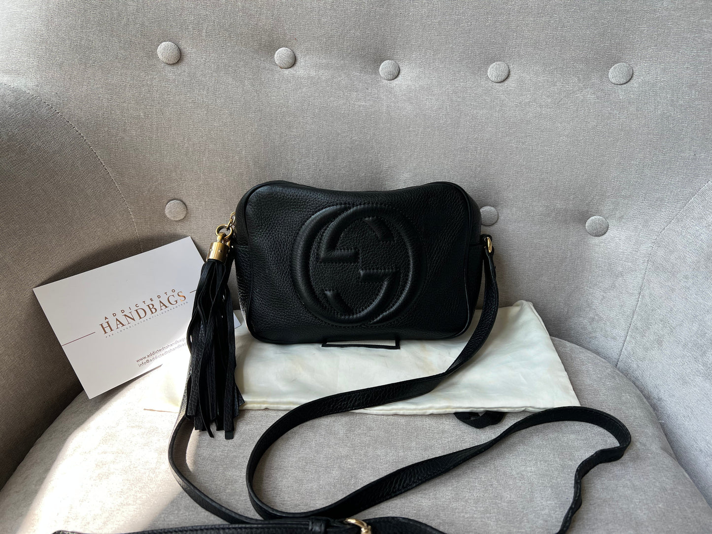 Luxury Gucci Trending 2025 Black Soho Disco