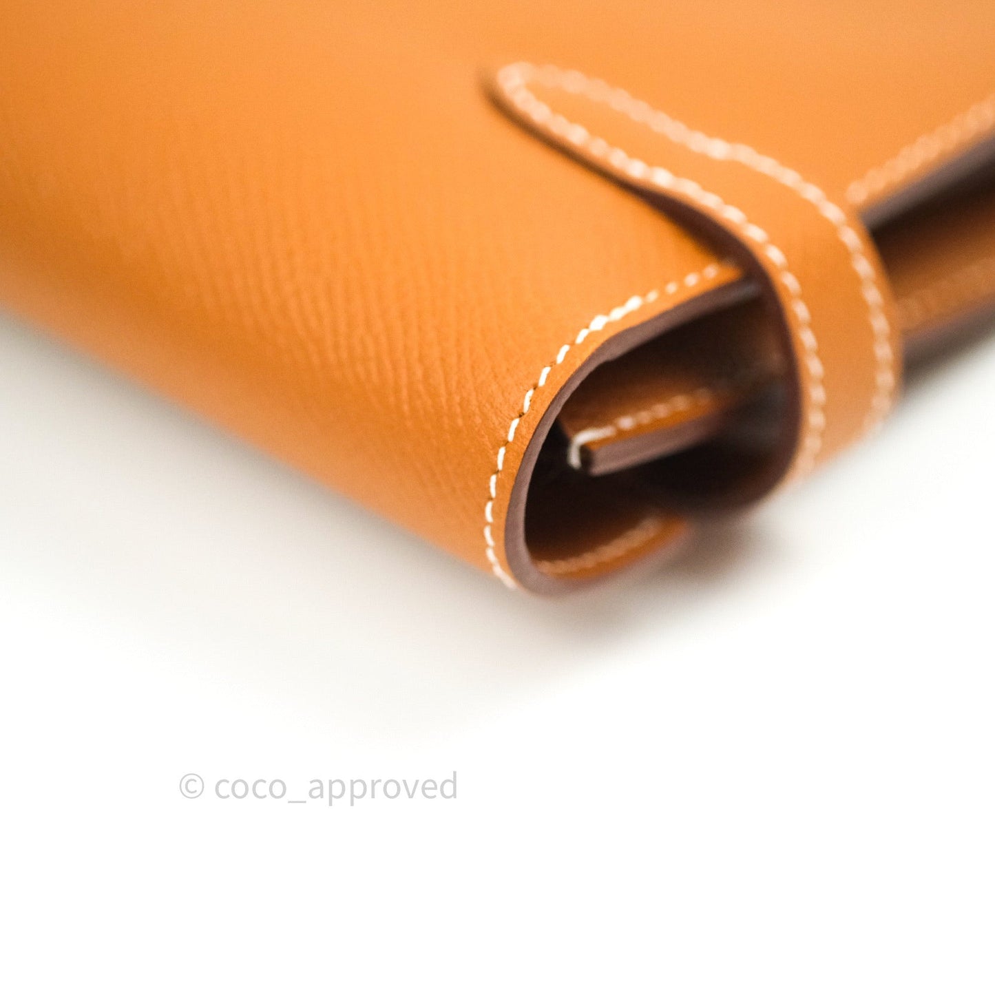 Hermès Epsom Kelly Wallet Gold Palladium Hardware