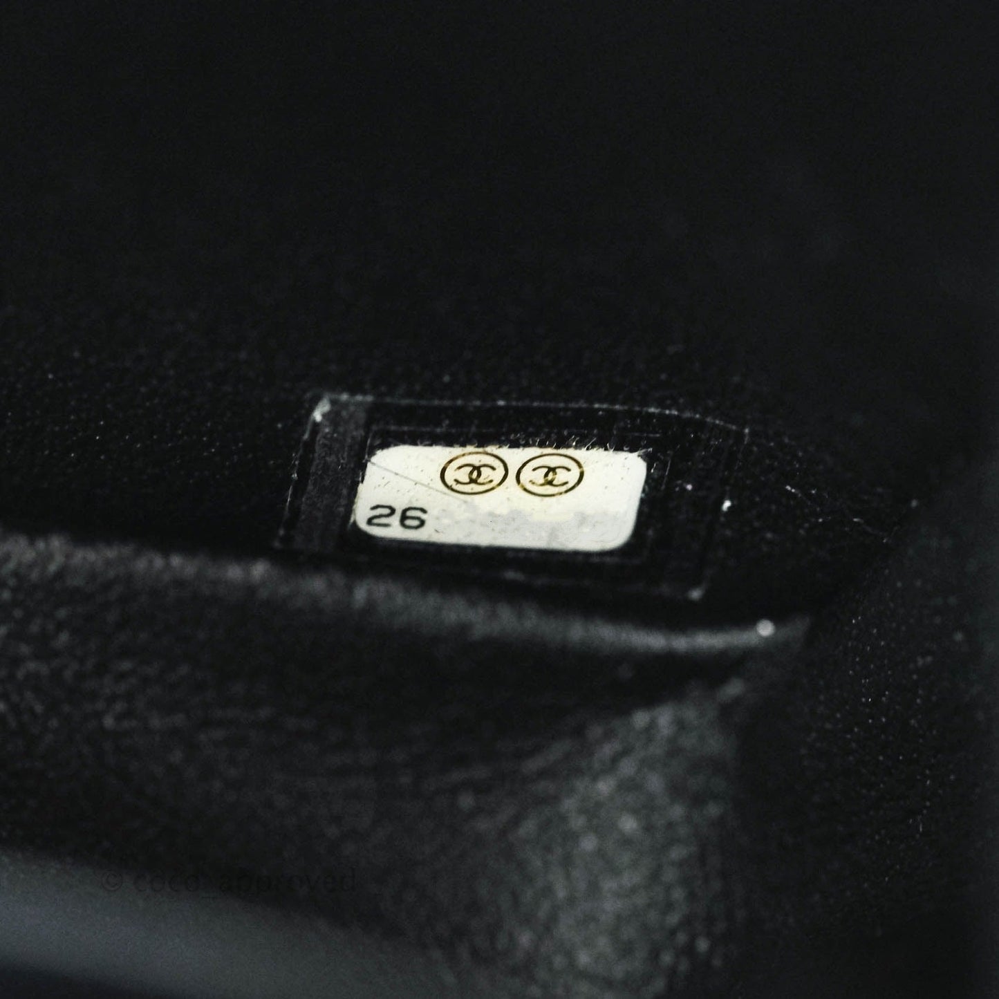 Chanel Quilted Mini Rectangular Black Caviar Gold Hardware
