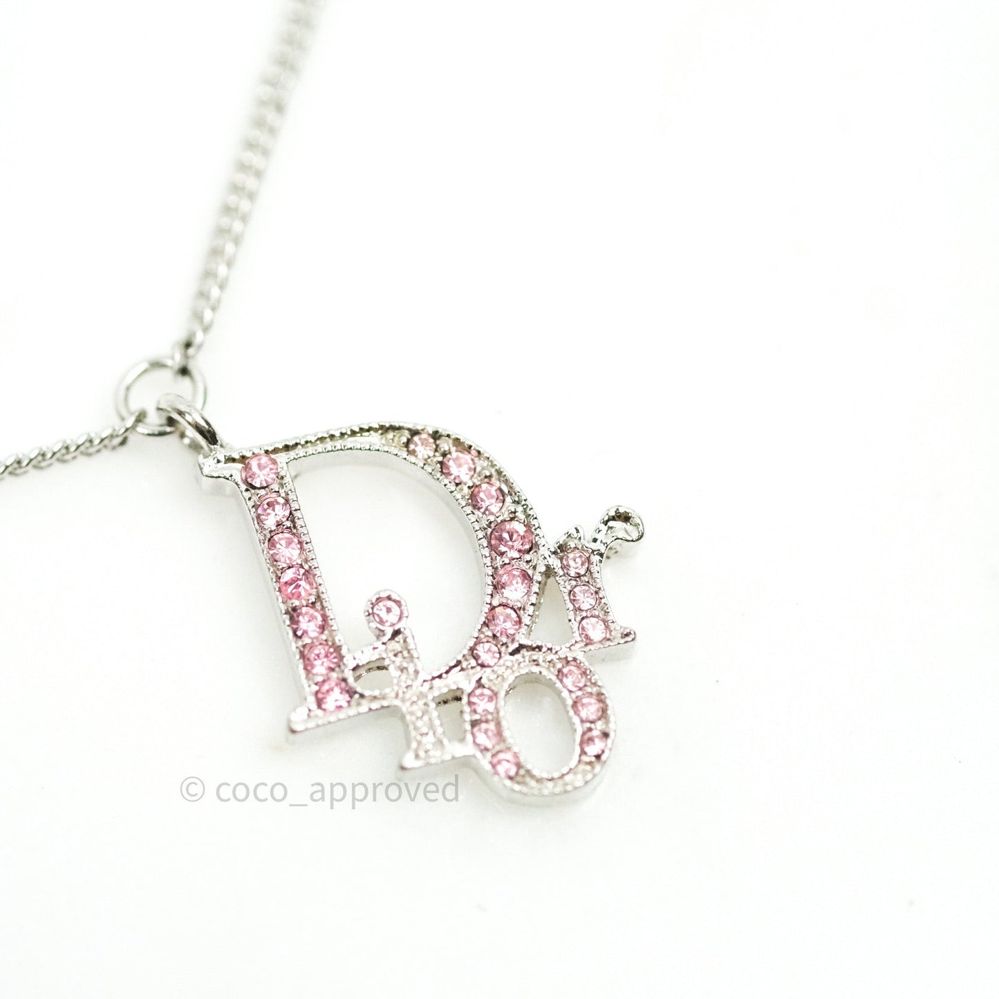 Christian Dior Pink Crystal Bracelet