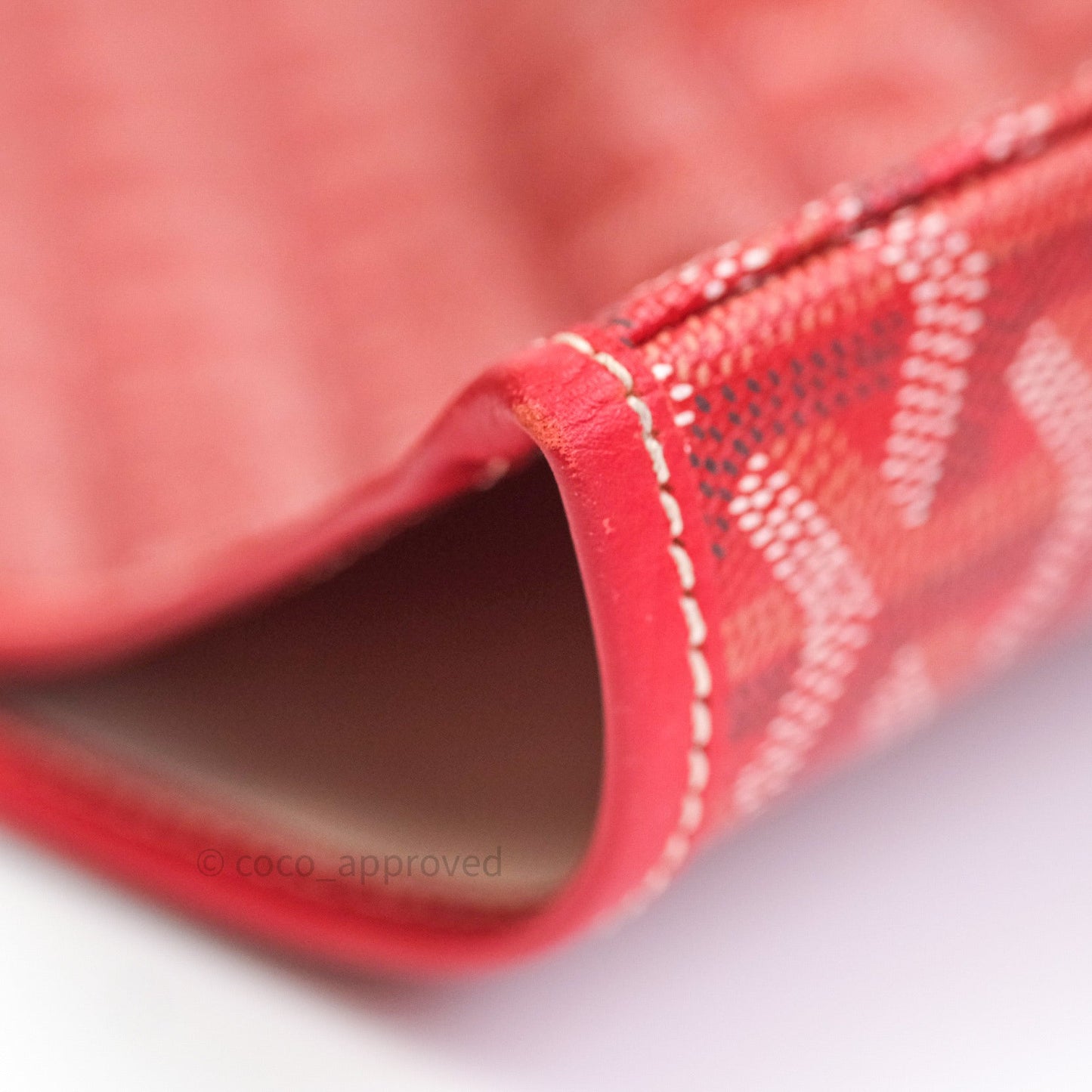 Goyard St. Louis GM Red