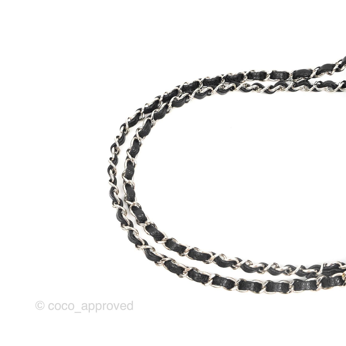 Chanel Small Classic Flap Quilted Black Caviar Silver Hardware