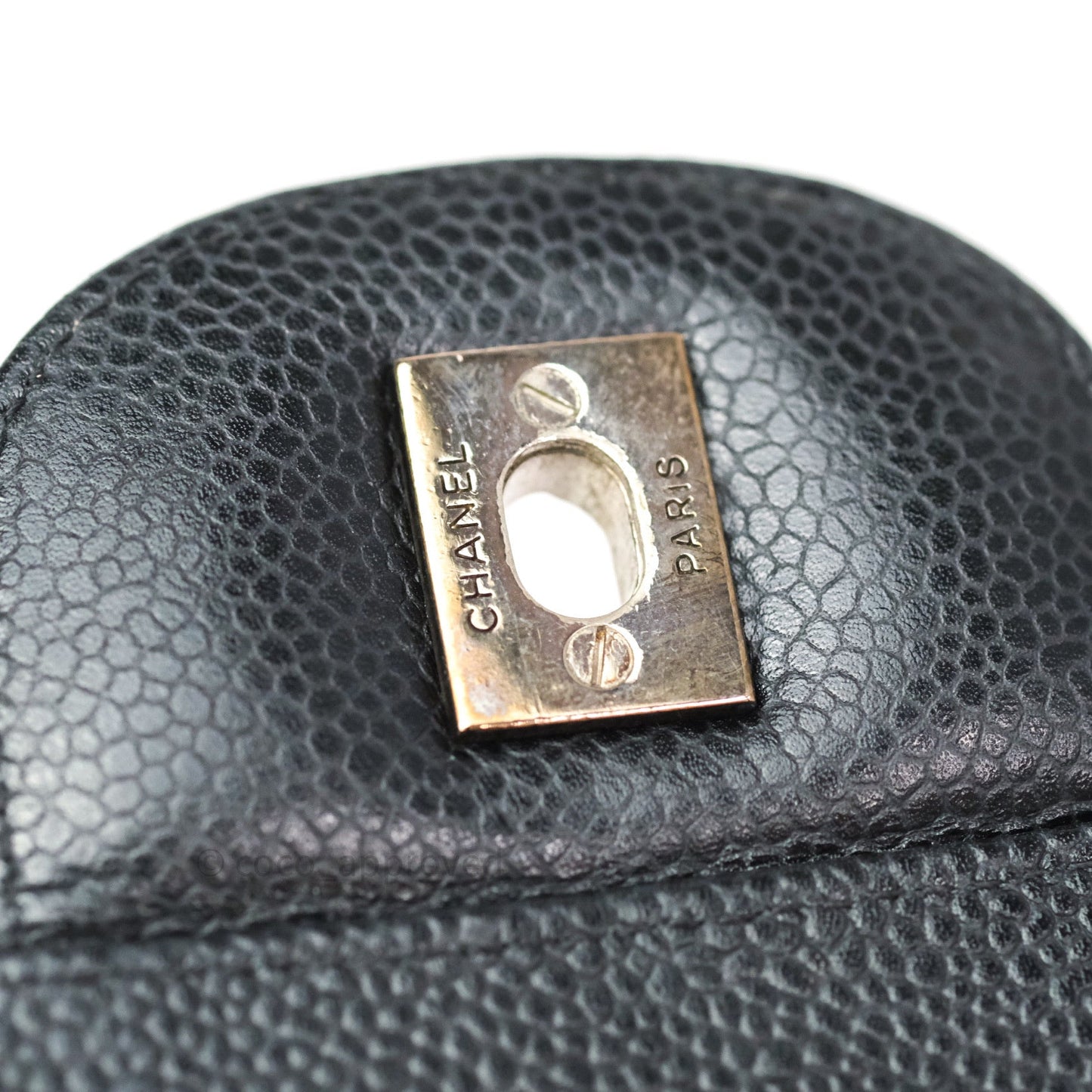 Chanel Classic Maxi Single Flap Quilted Black Caviar Silver Hardware