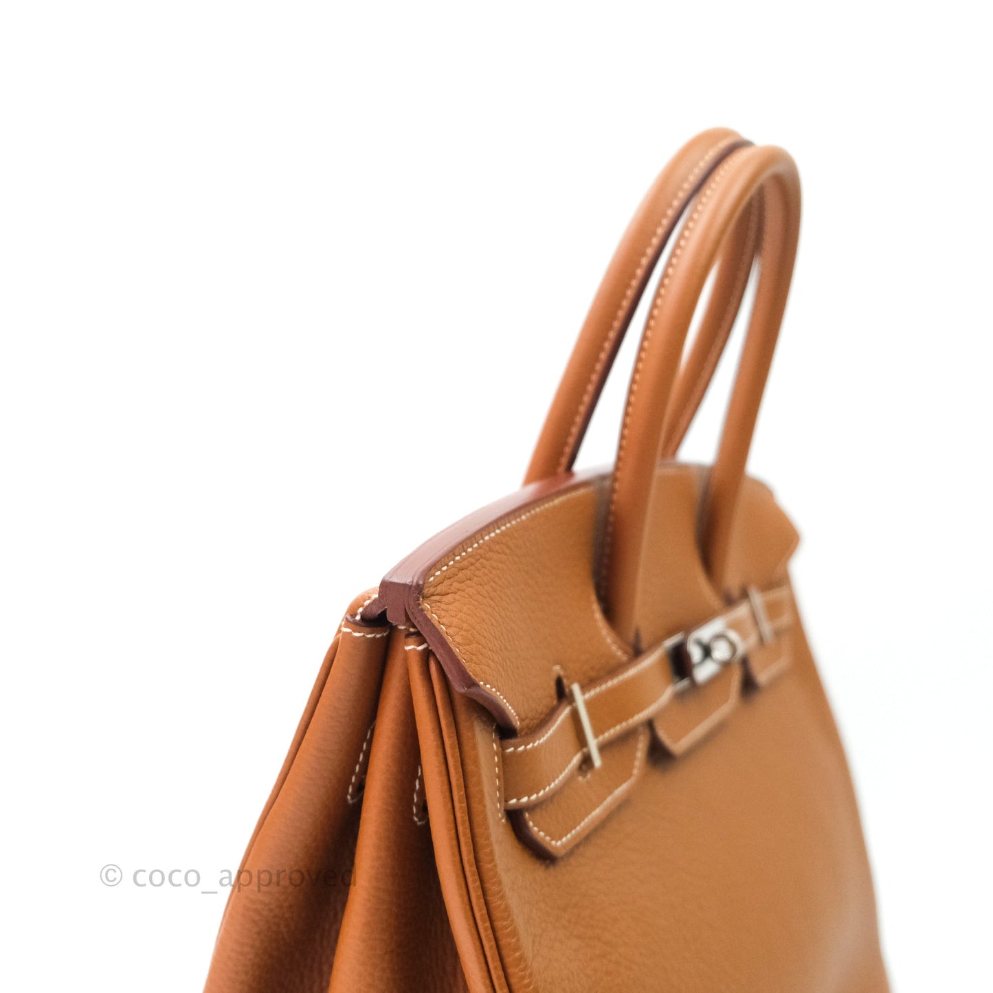 Hermès Birkin 35 Gold Togo Palladium Hardware