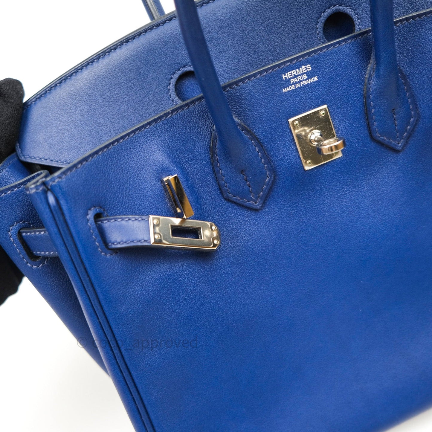 Hermès Birkin 25 Bleu Sapphir Swift Palladium Hardware
