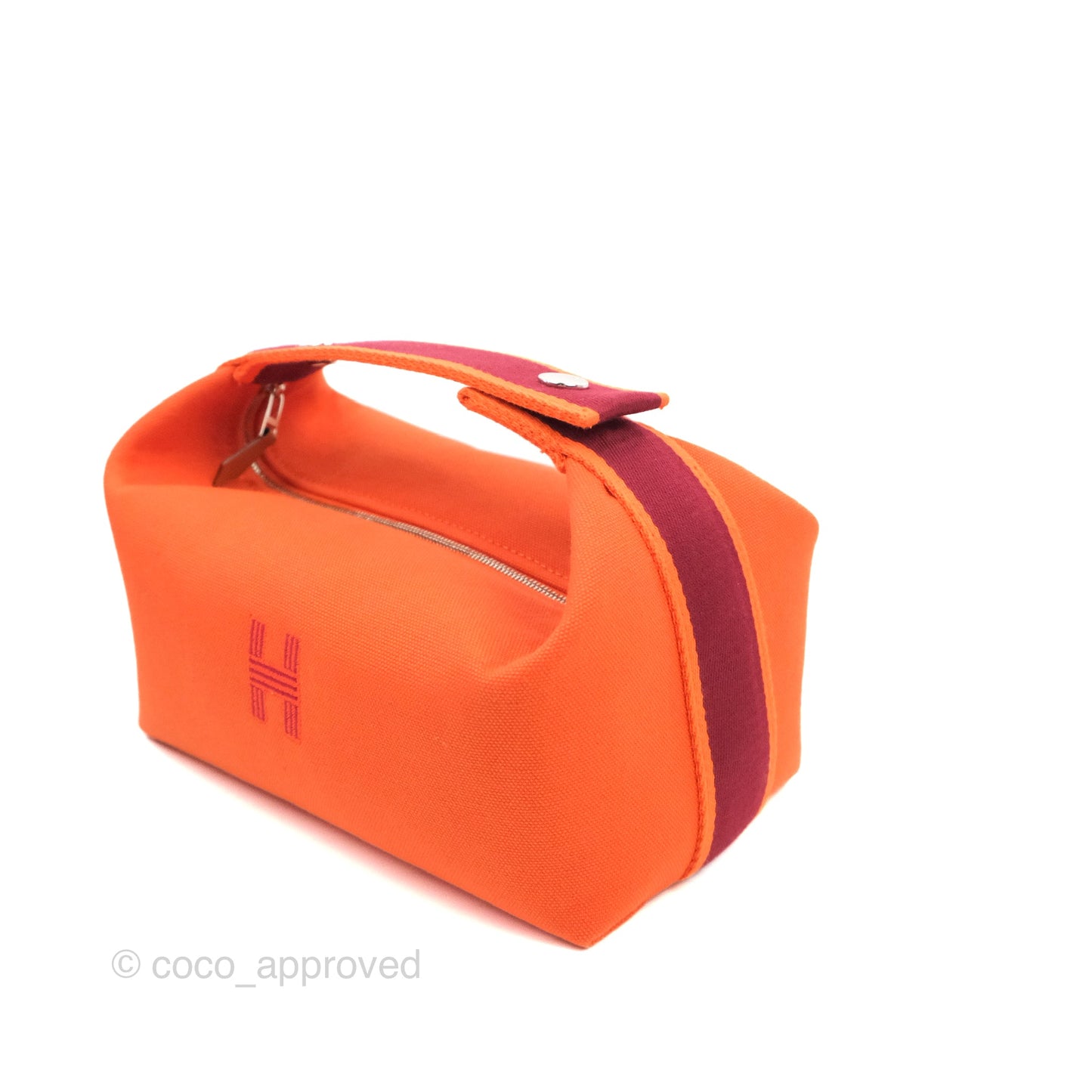 Hermès Small Bride-A-Brac Orange Feu Canvas