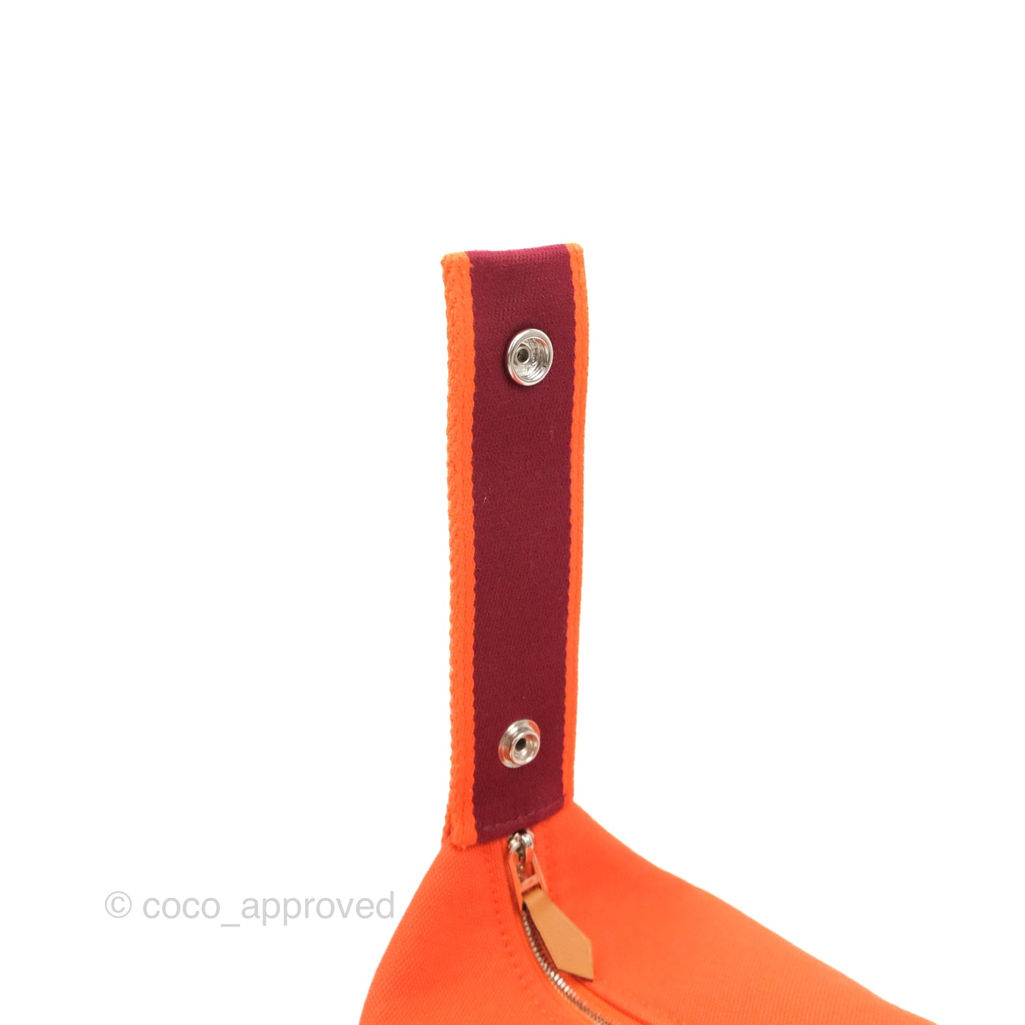 Hermès Small Bride-A-Brac Orange Feu Canvas