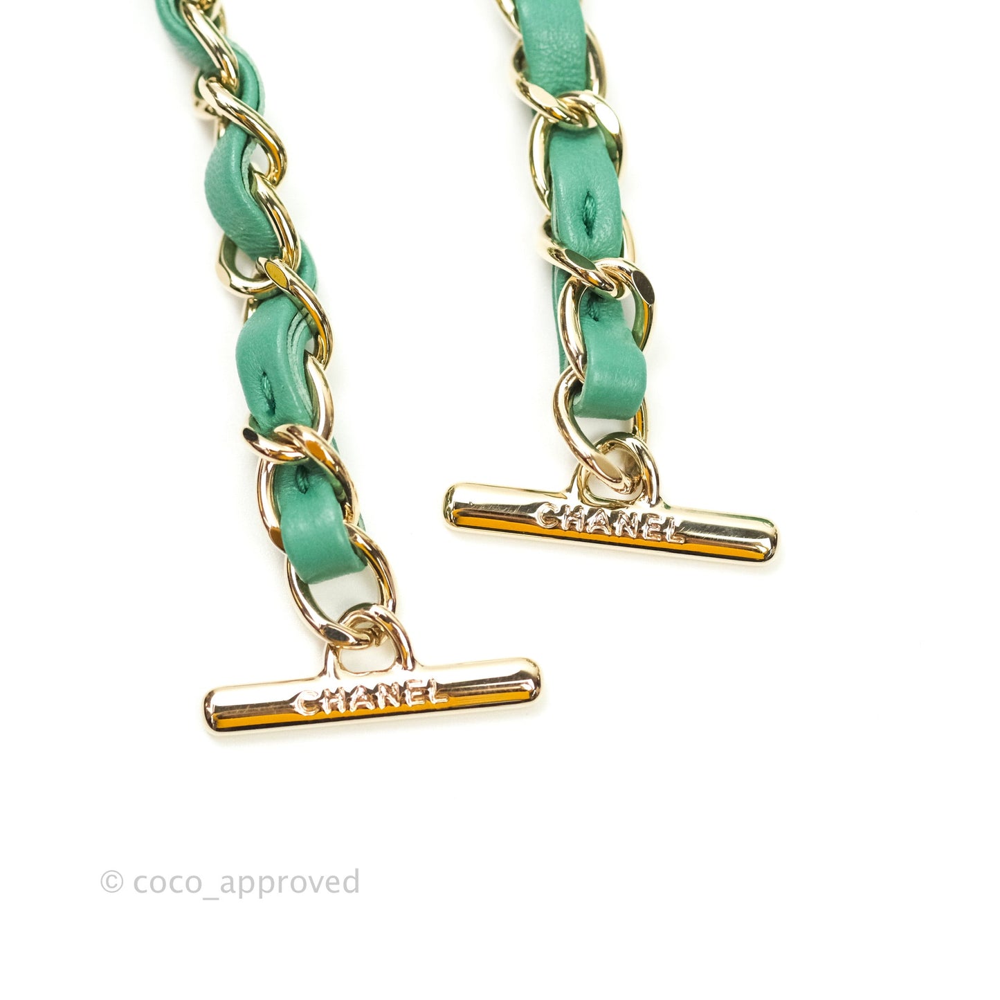 Chanel Trendy CC Small Mint Green Lambskin Gold Hardware