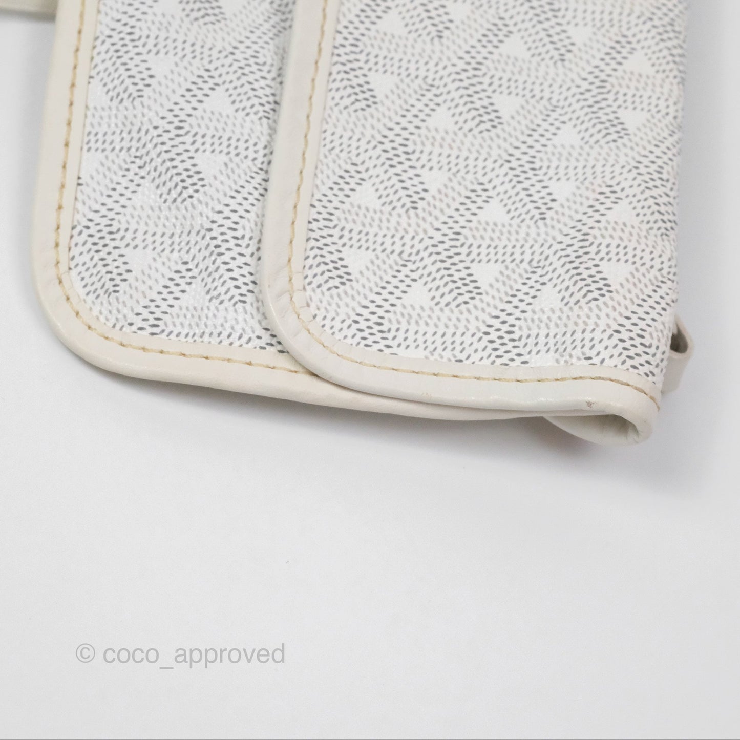 Goyard St Louis Tote PM ⁣⁣⁣⁣⁣⁣⁣⁣⁣⁣⁣⁣⁣⁣⁣⁣⁣⁣⁣⁣White Goyardine Canvas