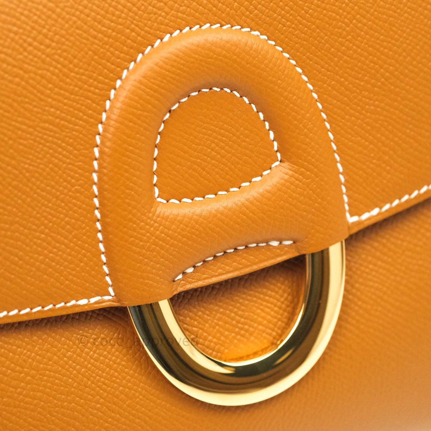 Hermès Cherche-Midi 25 Gold Gold Hardware