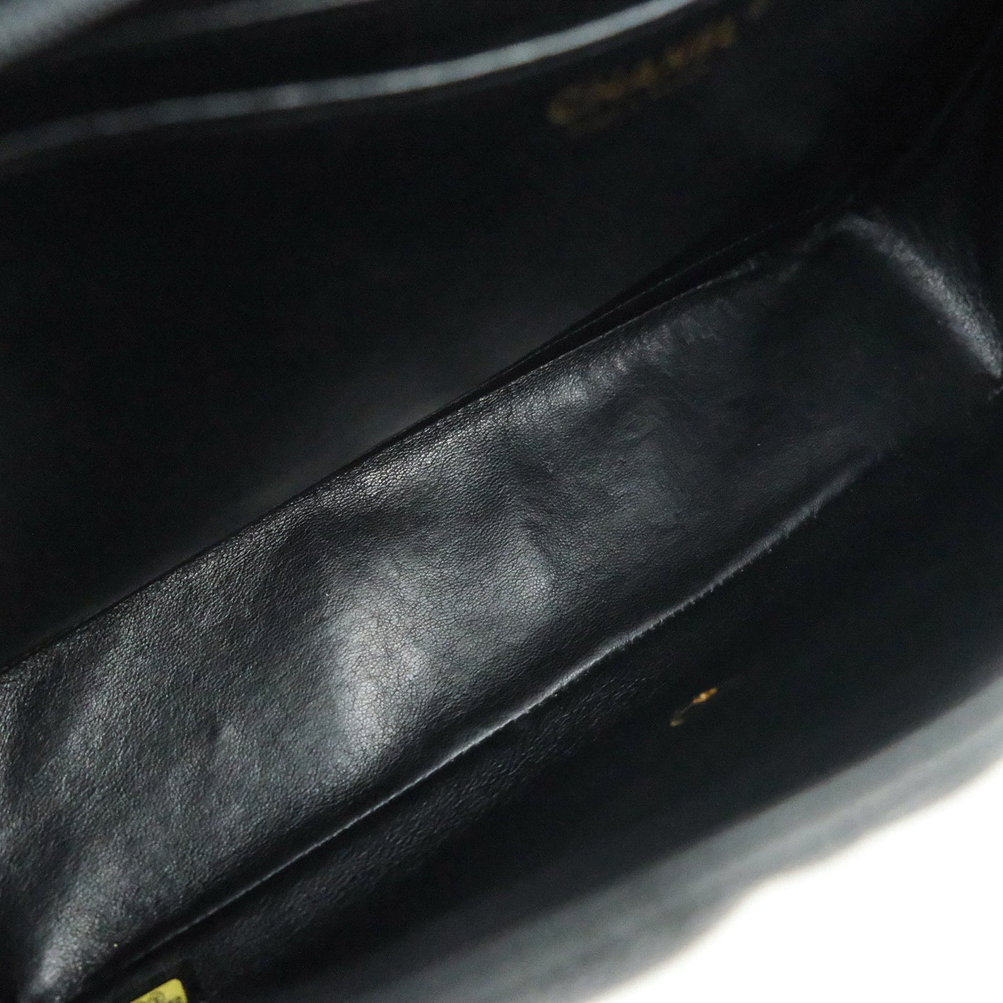 Chanel Classic Maxi Single Flap Quilted Black Caviar Gold Hardware