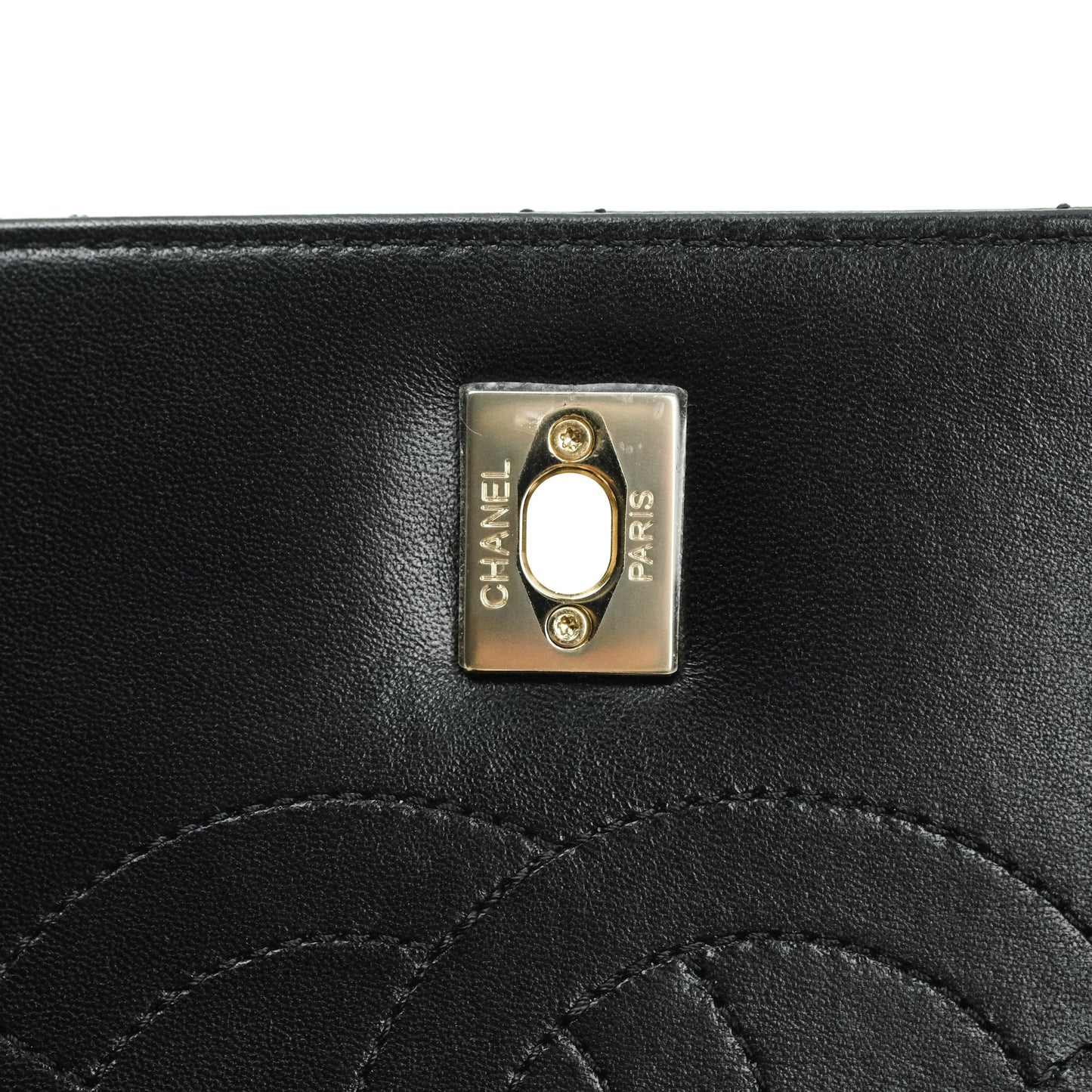 Chanel Trendy CC Small Black Lambskin Gold Hardware